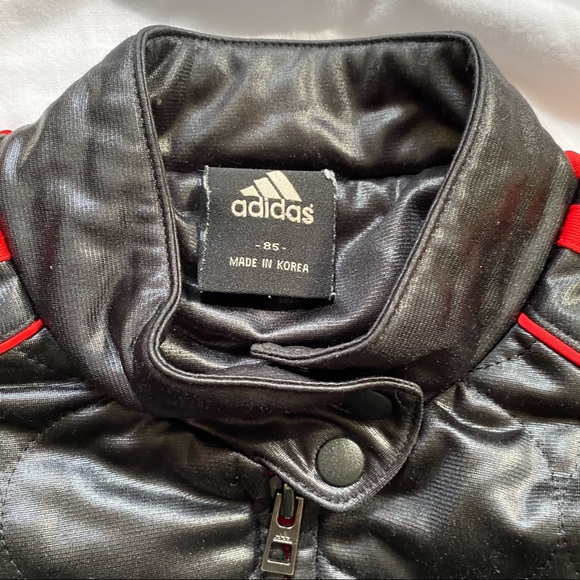 Adidas Quilted Bomber Style Track Jacket Small - Picture 2 of 7